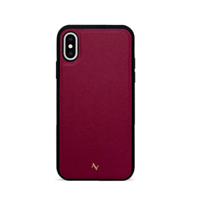 MAAD Classic - Red IPhone X/XS Leather Case