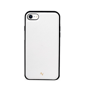 00s - White IPhone 7/8/SE Leather Case
