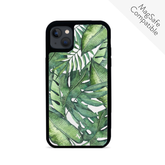MAAD Tropical Plants - Creta IPhone 13 Mini Leather Case