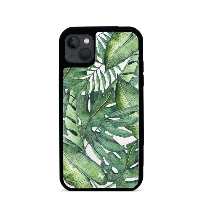 MAAD Tropical Plants - Creta IPhone 13 Mini Leather Case