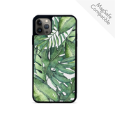 MAAD Tropical Plants - Creta IPhone 13 Pro Max Leather Case