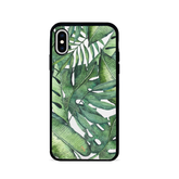 MAAD Tropical Plants - Creta IPhone X/XS Leather Case