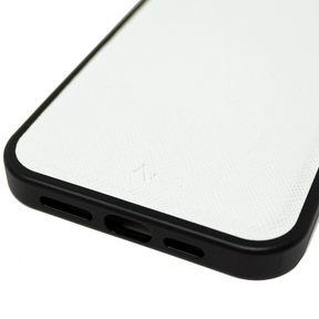 MAAD Classic - White IPhone 13 Pro Max Leather Case