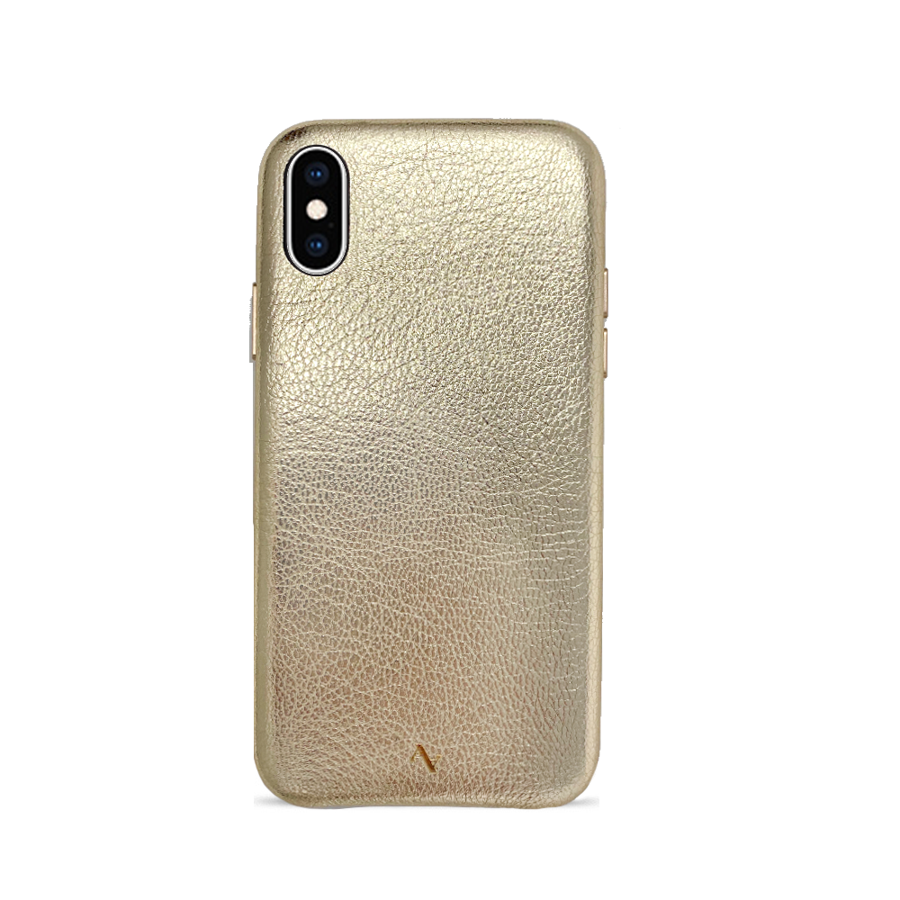 Pebble - Gold Metallic IPhone X/XS Case