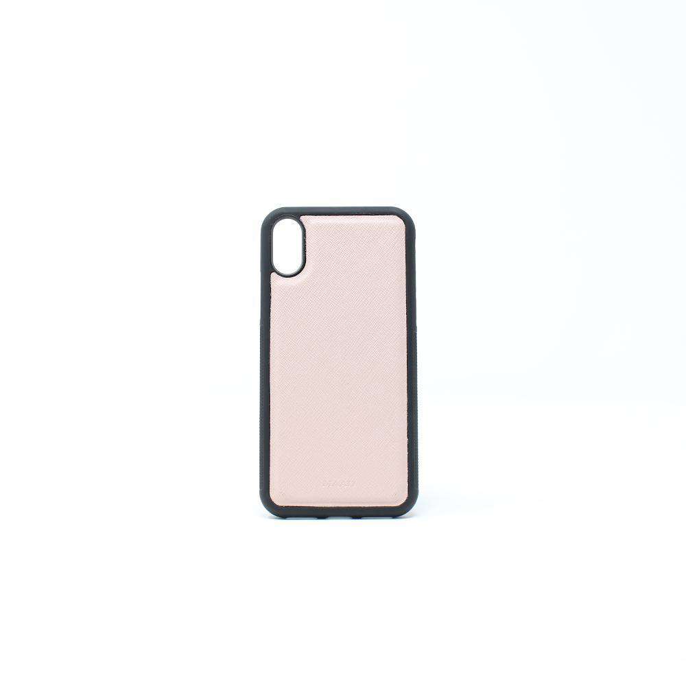 Nude IPhone XS MAX - MAAD Collective - Saffiano IPhone Personalized Case 