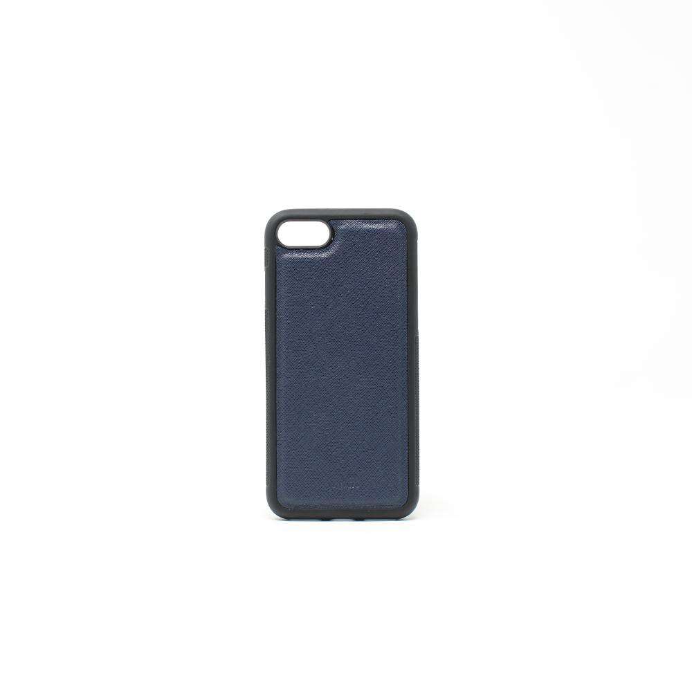 Navy Blue IPhone 7/8 Case - MAAD Collective - Saffiano IPhone Personalized Case 