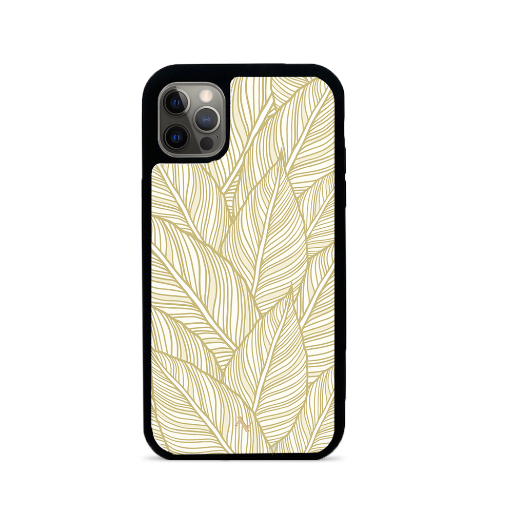 MAAD Tropical Plants - IPhone 12 Pro Leather Case