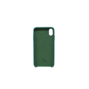Pebble - Moss Green IPhone XS MAX Case - MAAD Collective - Saffiano IPhone Personalized Case 
