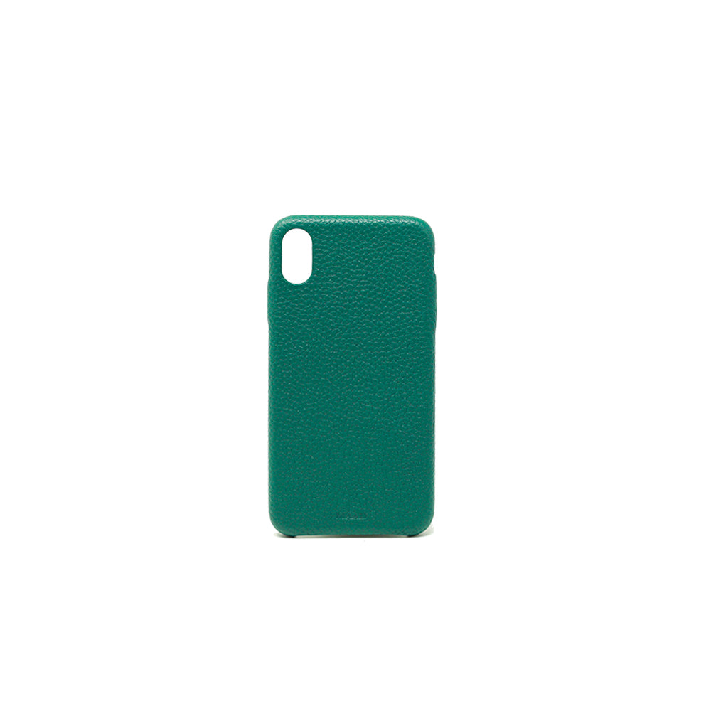 Pebble - Moss Green IPhone XR Case - MAAD Collective - Saffiano IPhone Personalized Case 
