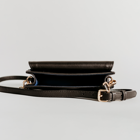 Match - Black Quilted Crossbody