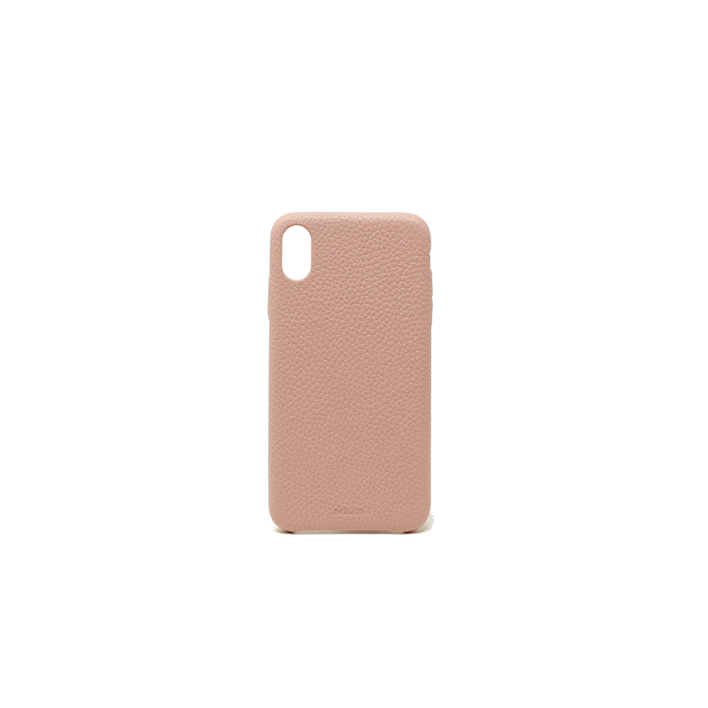 Pebble - Nude IPhone XS MAX Case - MAAD Collective - Saffiano IPhone Personalized Case 