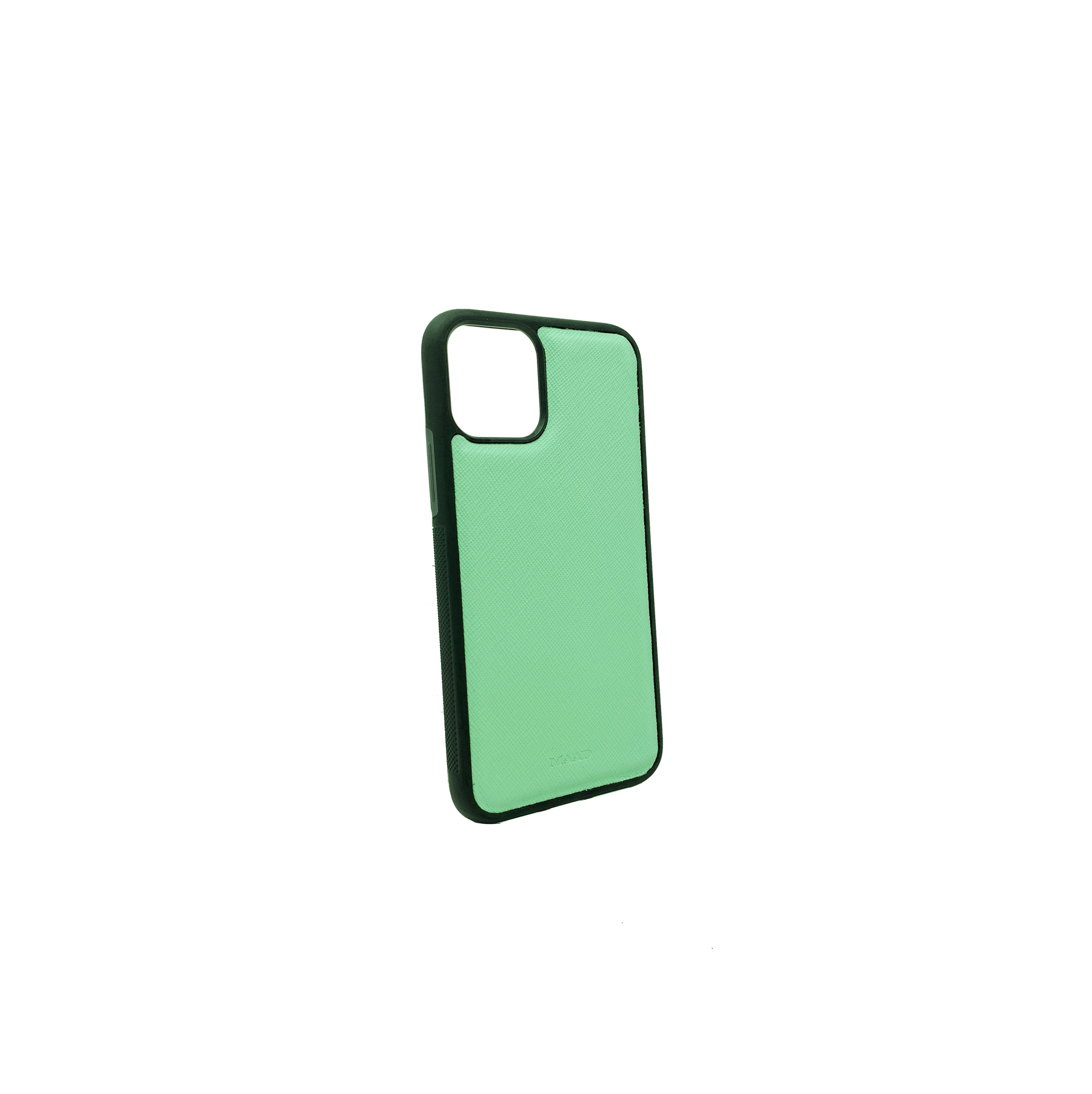 Mint IPhone 11 Pro Case - MAAD Collective - Saffiano IPhone Personalized Case 