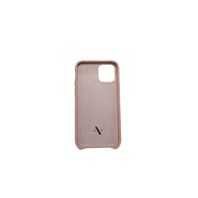 Pebble - Nude IPhone 11 Pro Case - MAAD Collective - Saffiano IPhone Personalized Case 