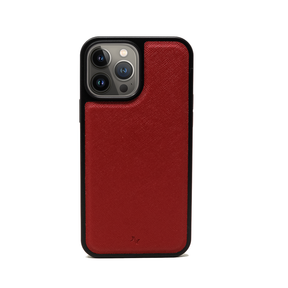 MAAD Classic - Red IPhone 13 Pro Max Leather Case