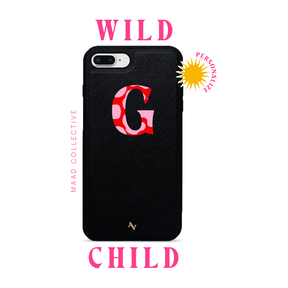 Wild Child - Black IPhone 7/8 Plus Leather Case