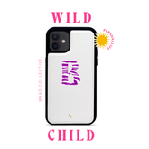 Wild Child - White IPhone 12 Mini Leather Case