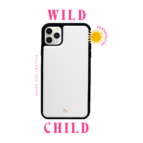 Wild Child - White IPhone 11 Pro Max Leather Case