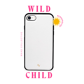 Wild Child - White IPhone 7/8/SE Leather Case