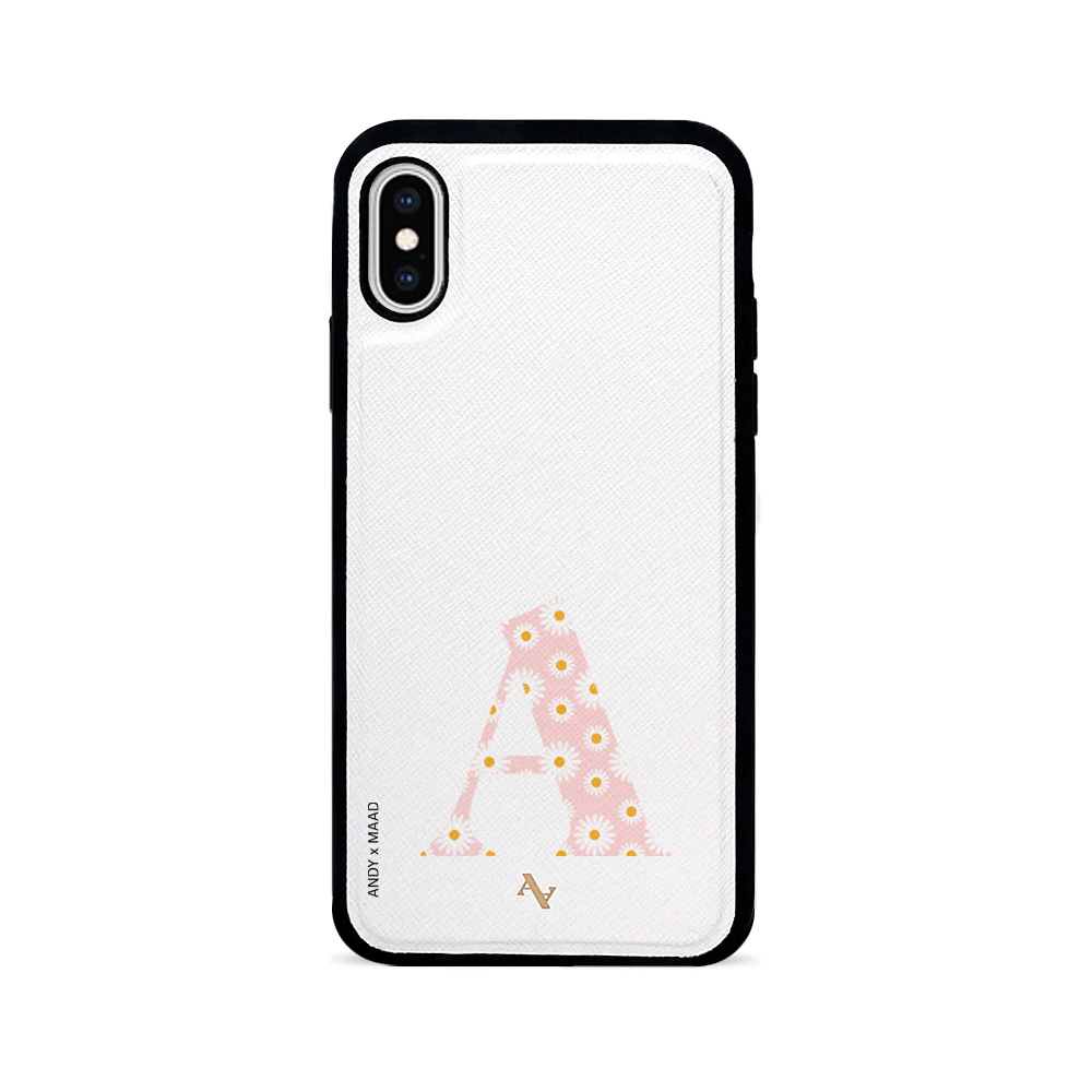 ANDY X MAAD - Daisies Letter IPhone X/XS Leather Case