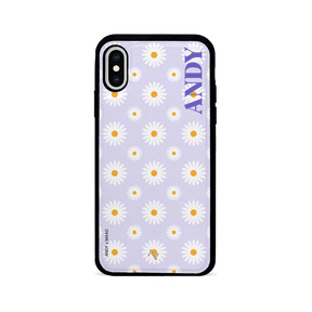 ANDY X MAAD - Liliac Daisies IPhone X/XS Leather Case