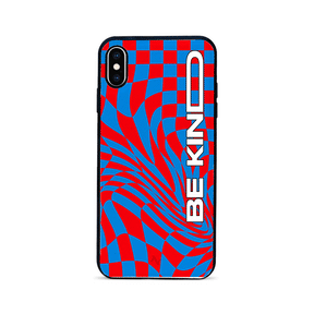 GOLF le MAAD - Blue and Red IPhone XS MAX Leather Case