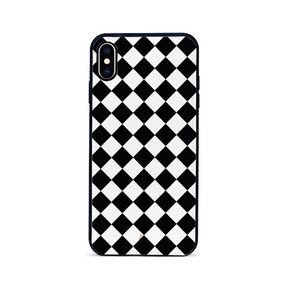 GOLF le MAAD - Black and White IPhone XS MAX Leather Case