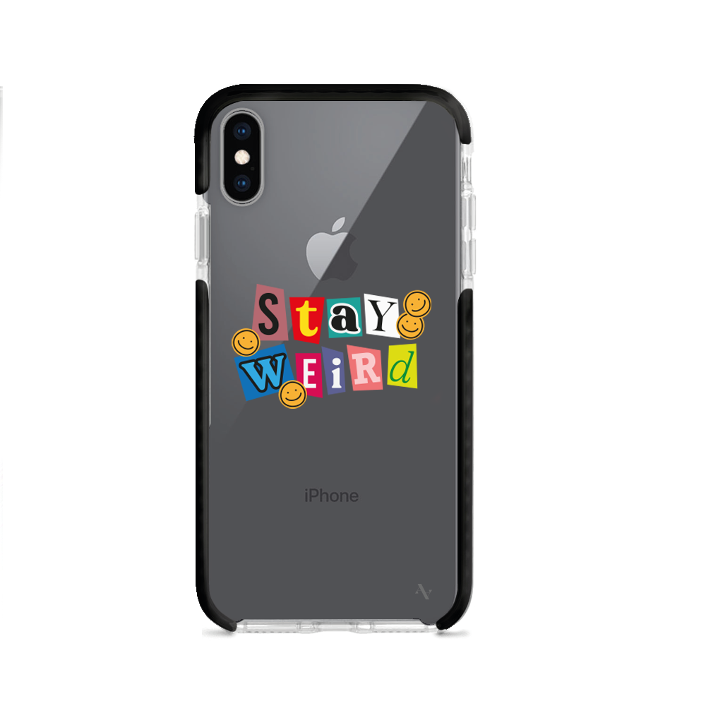 MAAD Stay Weird - IPhone XS MAX Clear Case