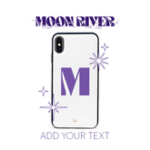 Moon River - White IPhone XS MAX Leather Case