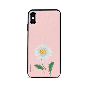 Andy x MAAD - Pink Daisy IPhone XS MAX Leather Case