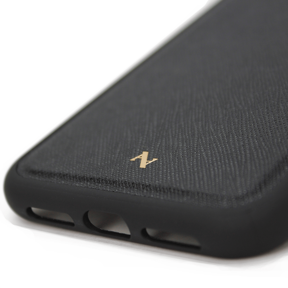 Moon River - Black IPhone 7/8/SE Leather Case