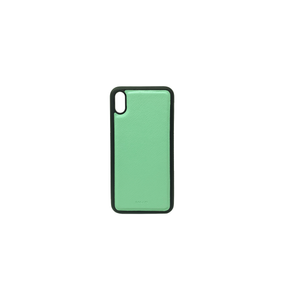 Mint IPhone XS Max Case - MAAD Collective - Saffiano IPhone Personalized Case 