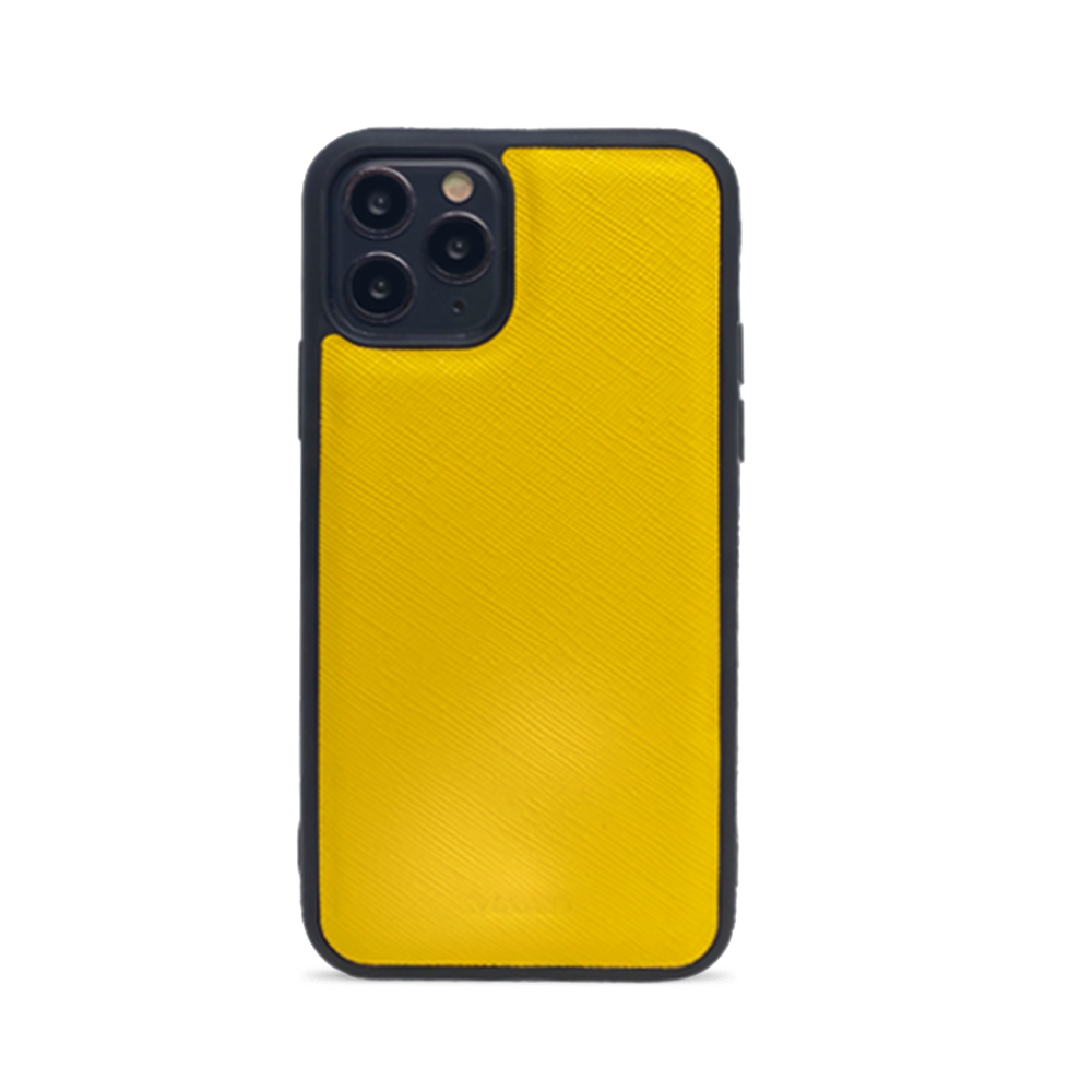 Saffiano - Yellow IPhone 11 Pro Case