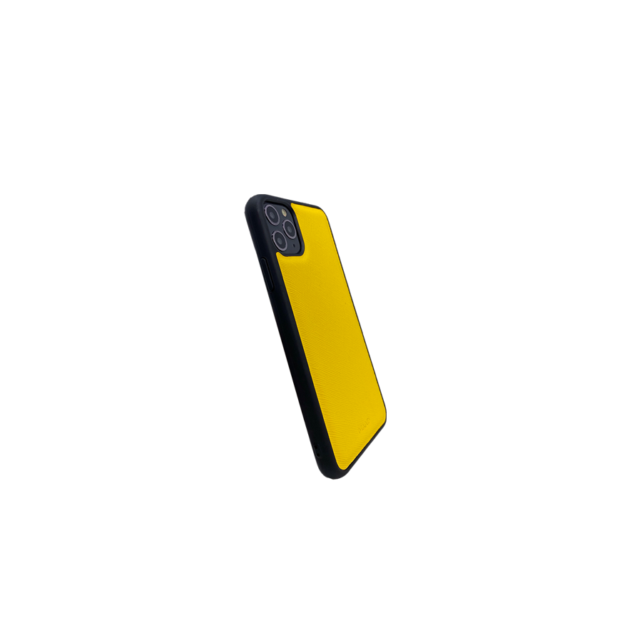 Saffiano - Yellow IPhone 11 Pro Max Case