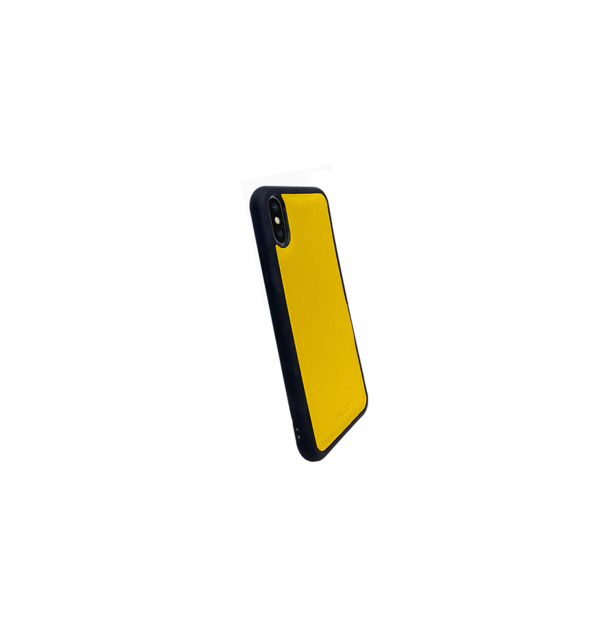 Saffiano - Yellow IPhone XS MAX Case