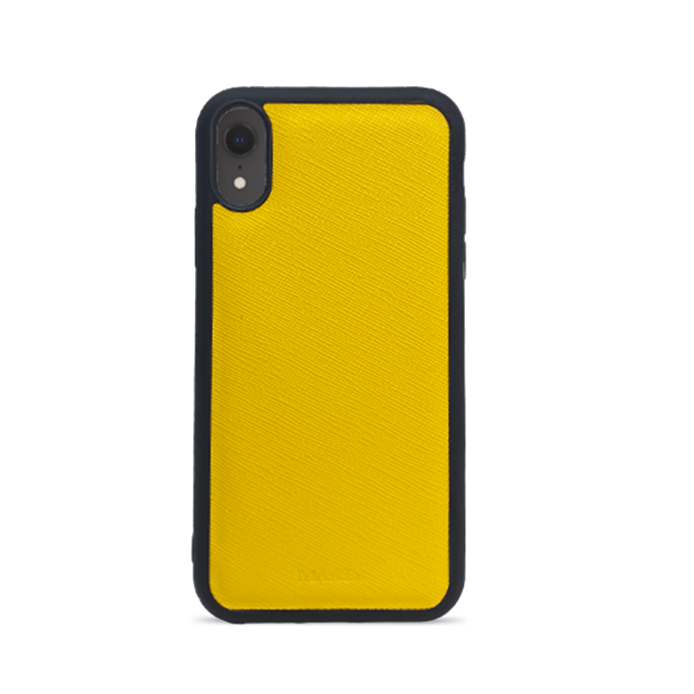Saffiano - Yellow IPhone XR Case
