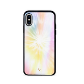 Summer - Bright Tie Dye IPhone X/XS Leather Case